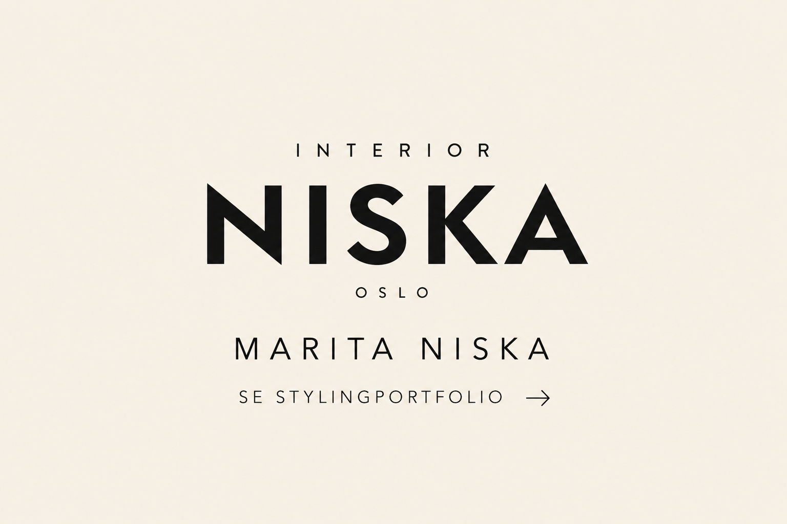 NISKA INTERIOR Oslo